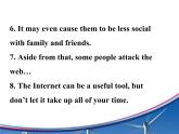 初中冀教版英语八年级下册《The Internet-Good or Bad》PPT教学课件