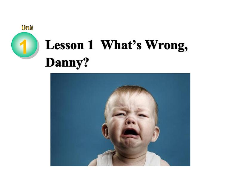 冀教版九年级上册 Lesson 1 What's Wrong Danny英语课件PPT02