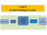 人教版英语（Go for it）Unit 8 It must belong to Carla.课件