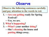Module 10 Spring Festival Unit 3 Language in use 課件（共38張）
