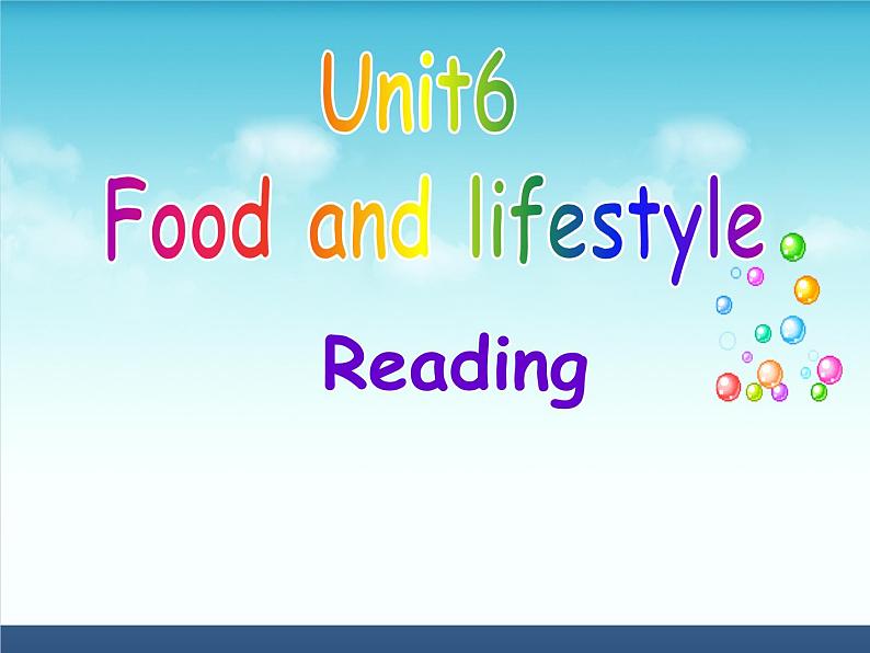 牛津译林版英语七年级上册-Unit 6 Food and lifestyle_（课件）01