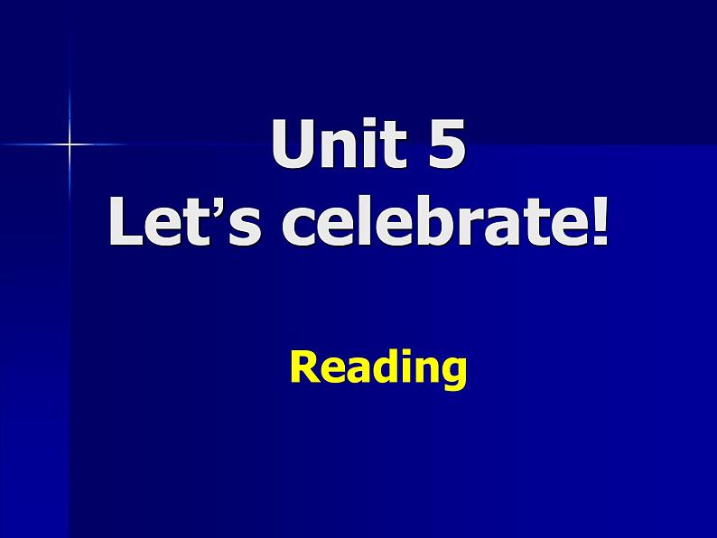 牛津译林版英语七年级上册-Unit 5 Let's celebrate!_(1)（课件）01