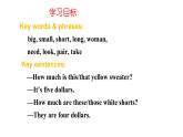 人教新目标英语七年级上册Unit7 How much are these socks SectionA(Grammar Focus -3c)课件+ 音频