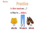 人教新目标英语七年级上册Unit7 How much are these socks SectionA(Grammar Focus -3c)课件+ 音频