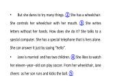 冀教版英語九年級全冊Lesson 5 Jane's Lucky Life 課件