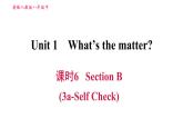 人教版八年級(jí)上冊(cè)英語(yǔ) Unit1課時(shí)6 Section B (3a－Self Check) 習(xí)題課件