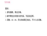 人教版八年級(jí)上冊(cè)英語(yǔ) Unit1寫(xiě)作能力提升練 習(xí)題課件