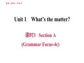 人教版八年級(jí)上冊(cè)英語(yǔ) Unit1課時(shí)3 Section A (Grammar Focus-4c) 習(xí)題課件