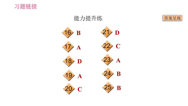 人教版八年级上册英语 Unit4 习题课件03