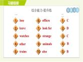 外研版七年級下冊英語 Module1 習(xí)題課件