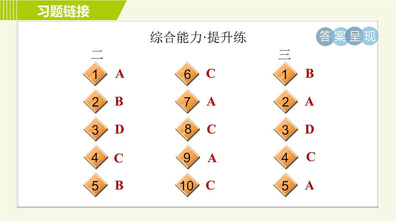 外研版七年级下册英语 Module5 习题课件06