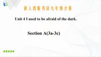 英语九年级全册Unit 4 I used to be afraid of the dark.Section A优质课件ppt