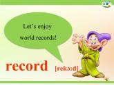 初中英語冀教版八年級下冊《My Favourite Record》PPT課件PPT