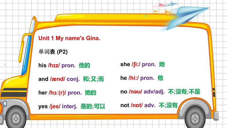 人教版七上Unit 1 Section A 词汇精讲课件PPT第5页