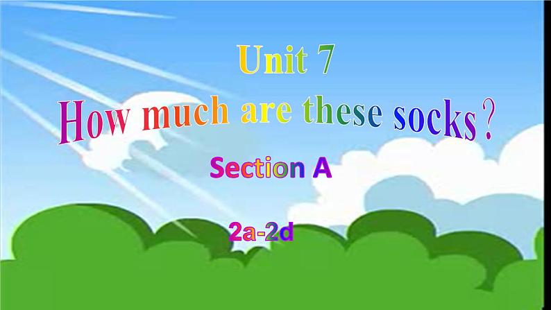 人教新目标版英语七年级上册Unit 7 Section A 2a-2d课件01