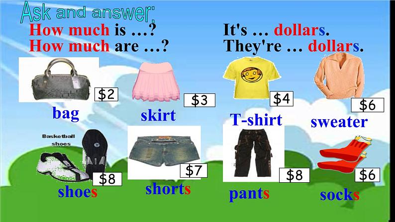 人教新目标版英语七年级上册Unit 7 Section A 2a-2d课件05