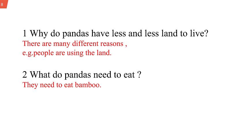 初中英语 外研（新标准）版 八年级上册Module 6 Unit 2 The WWF is working hard to save them all课件+教案+同步练习（含答案）08