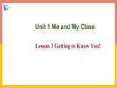 冀教版英语八年级上册 Lesson 3 课件+教案+练习