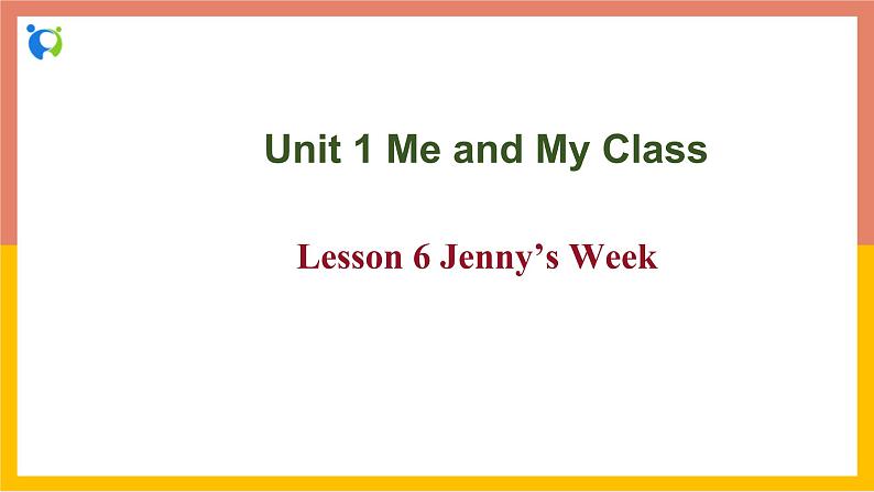 冀教版英语八年级上册 Lesson 6 课件+教案+练习01