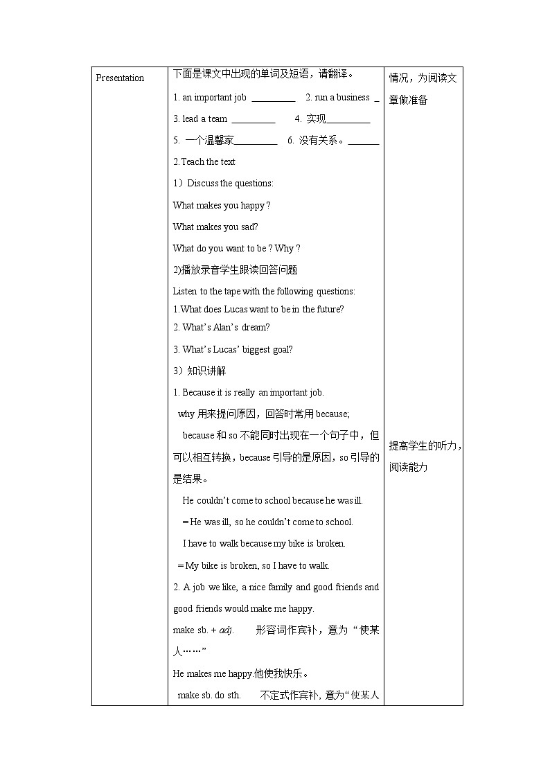 冀教版英语八年级上册 Lesson 28 课件+教案+练习02