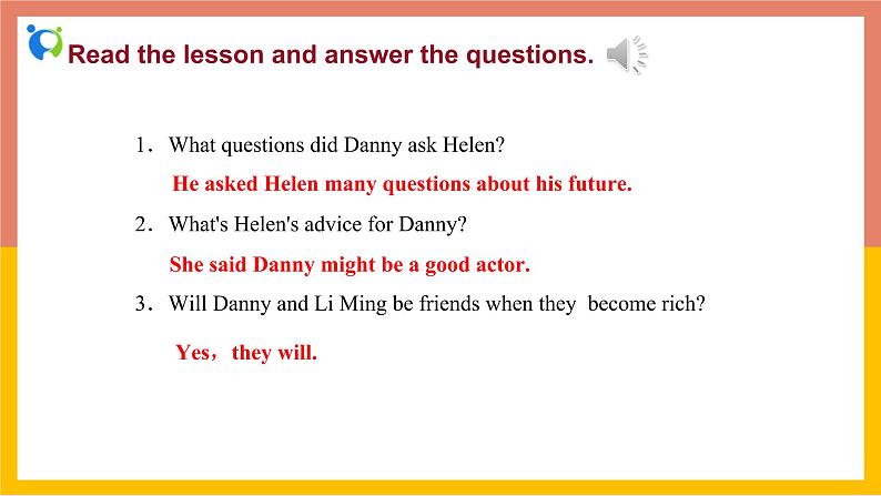 冀教版英语八年级上册 Lesson 30 课件+教案+练习06