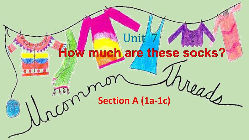 人教版七年级英语上册Unit 7 Section A 1a-1c课件+ 音频01