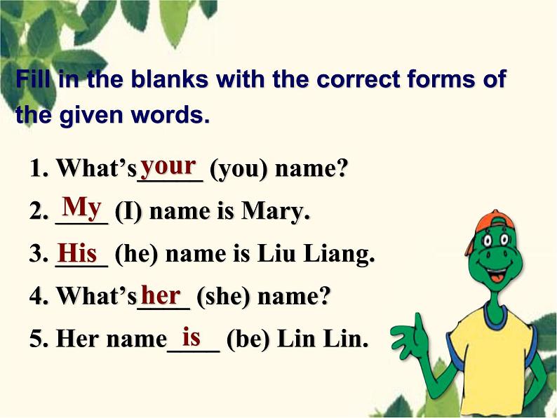 冀教版英语七年级上册 第一单元Lesson2 课件04