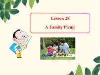 初中英语冀教版七年级上册Lesson 28  A Family Picnic教课ppt课件