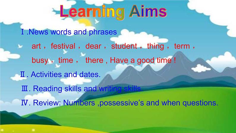 人教新目标版英语七年级上册Unit 8 Section B 3a-Self check课件02