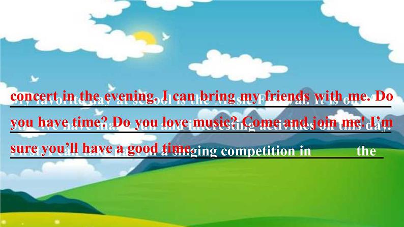 人教新目标版英语七年级上册Unit 8 Section B 3a-Self check课件07