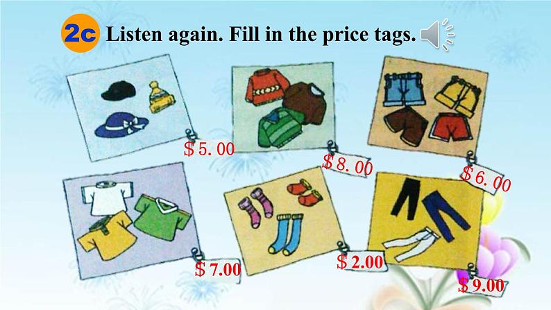 人教版英语七年级上册Unit 7 Section A 2a-2d 课件08