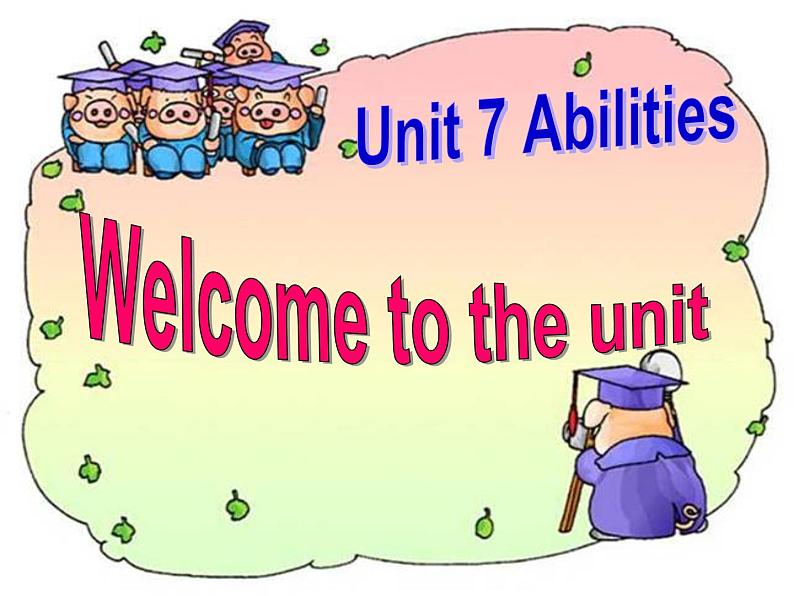 Welcome to the unit第2页