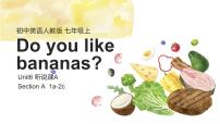 英语七年级上册Unit 6 Do you like bananas?Section A课堂教学ppt课件