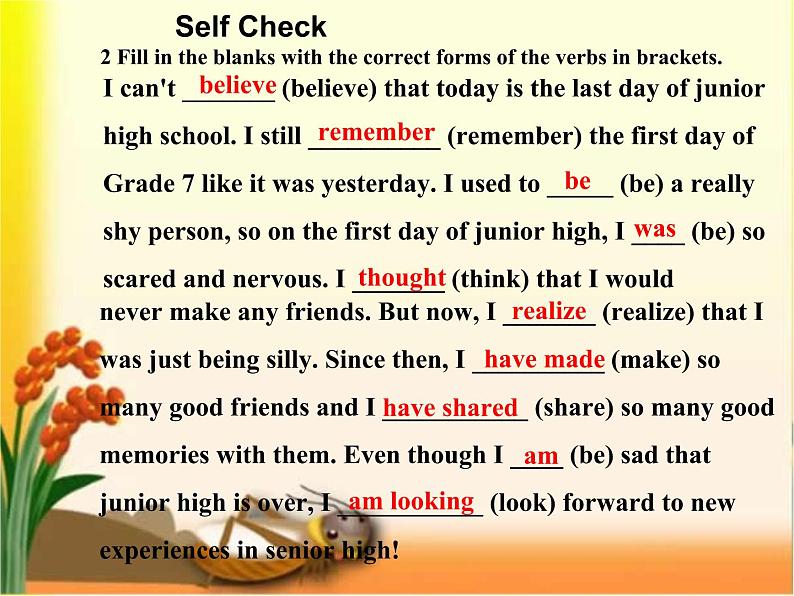 Unit14 SectionB 3a-self-check课件PPT第6页