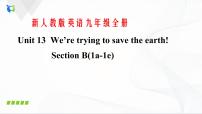 初中英语人教新目标 (Go for it) 版九年级全册Section B优秀课件ppt