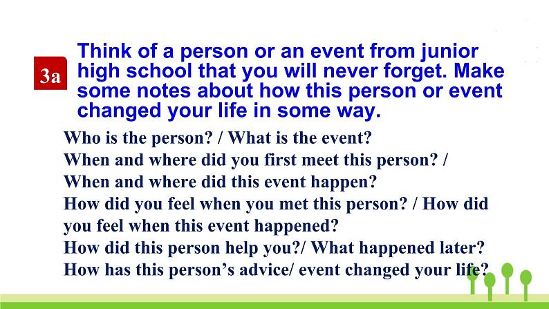 人教版英语九年级下册 Unit 14 Section B 3a-Self Check PPT课件05