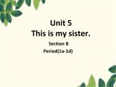 Unit5 This is my sister. section B 课件