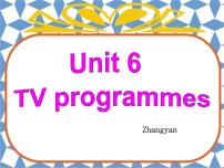 牛津译林版九年级上册Unit 6 TV programmes教学ppt课件