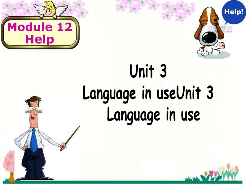 外研版（新标准）初中英语八年级上Moudle 12-Unit 3课件01