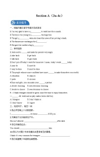 2020-2021学年Section A当堂达标检测题