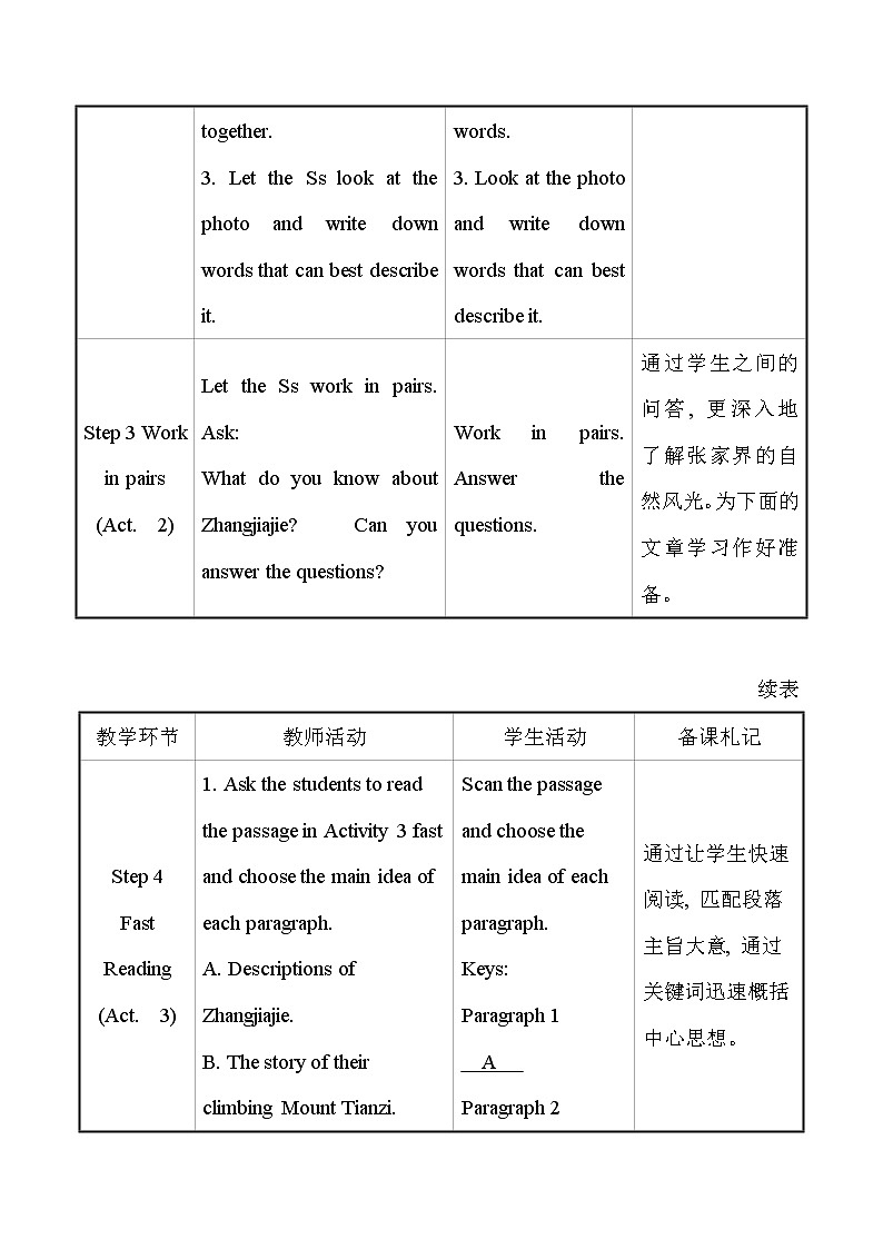 外研版英语 八年级下册 Module 8 Unit 2 We thought somebody was moving about  教案03