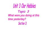 仁爱版英语八年级上册Unit3 Topic3 SectionA-D课件 （共4课时）
