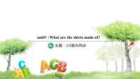 人教新目标 (Go for it) 版九年级全册Unit 5 What are the shirts made of?综合与测试示范课ppt课件