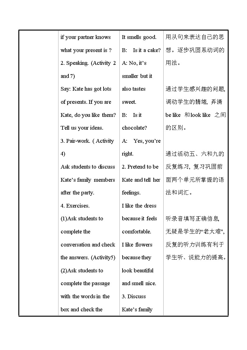 外研版英语 八年级下册 Module 1 Unit 3 Language in use  教案第3页