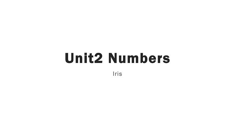 Unit2 Numbers复习课件2021-2022学年牛津深圳版英语八年级上册第1页