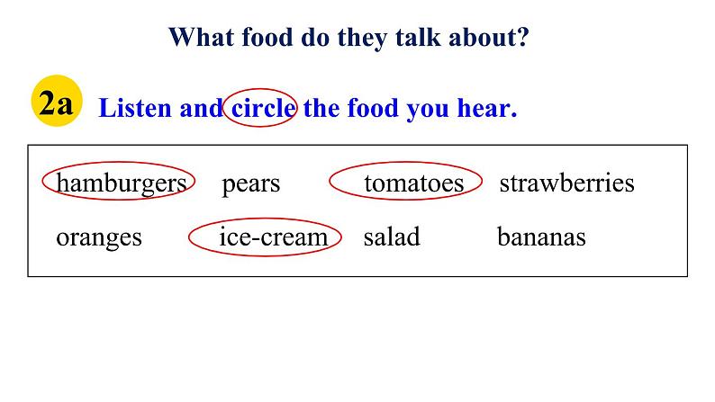 Unit 6 Section A 2a-2d课件2021-2022学年人教版七年级上册英语08