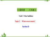 Unit 3 Our hobbies Topic 2 What sweet music! SectionD( 课件 练习 音视频)