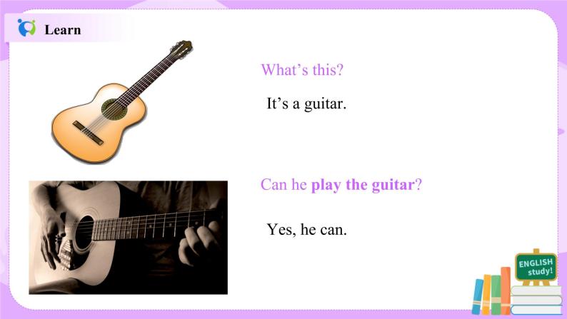 Unit1 Can you play the guitar（第3课时）课件（送教案练习）03