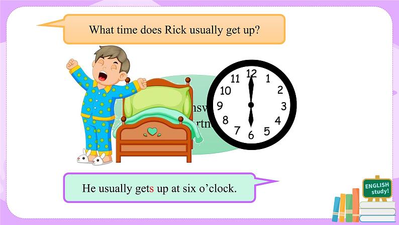 Unit2 What time do you go to school（第3课时）课件（送教案练习）03