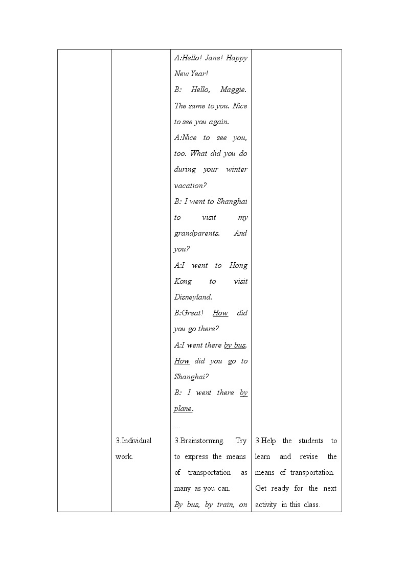 仁爱科普版英语七年级下册 Unit5_Topic1_Section A教案03